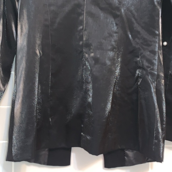 NWT SHEIN Frenchy Pearls Beaded Open Front Blazer - Picture 13 of 16